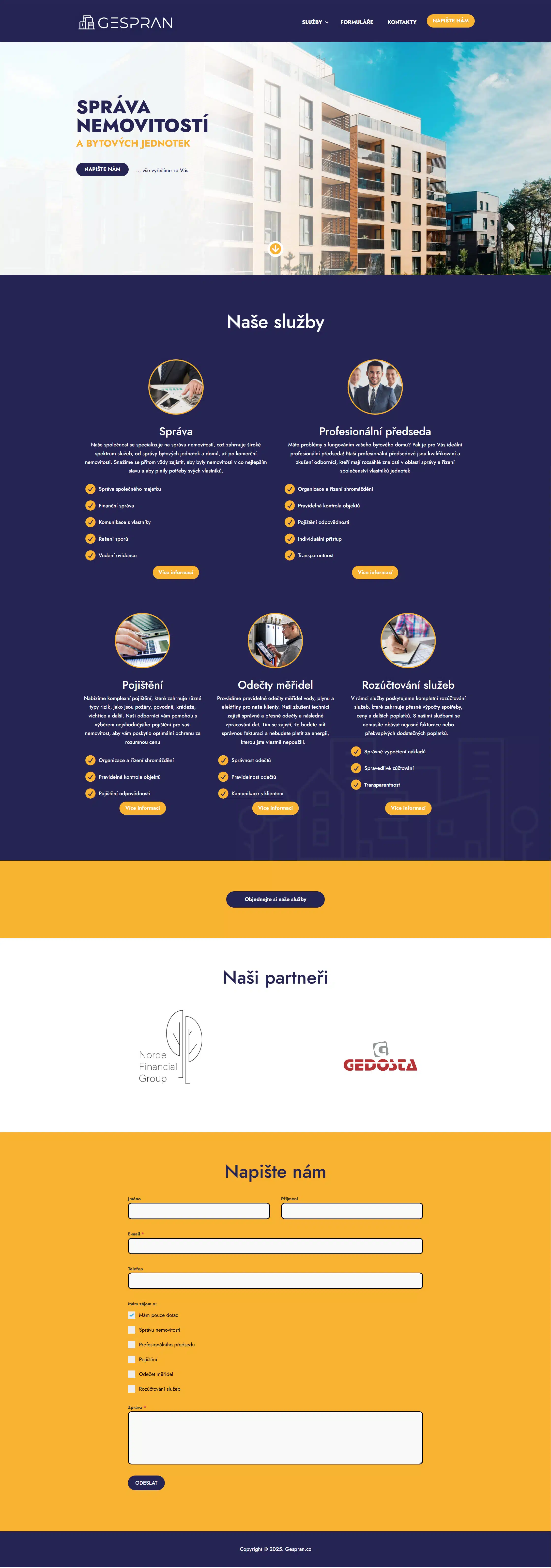 Gespran.cz – Správa nemovitostí